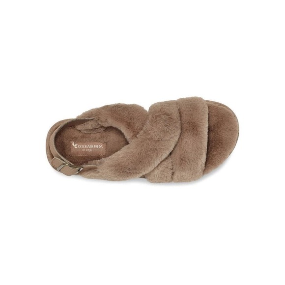 Women's Koolaburra by UGG Fuzz-ee Slipper Amphora Taupe Size 9 New With Tags - Picture 4 of 6